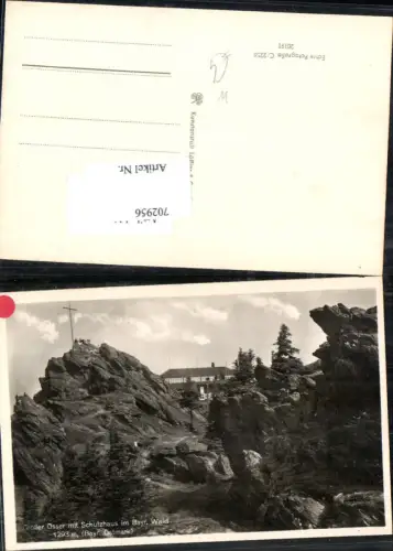 702956 Großer Osser Schutzhaus Bayerischen Wald Lam Arrach Cham