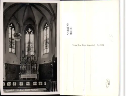 501383,Deggendorf Hl.-Grab-Kirche Hochaltar