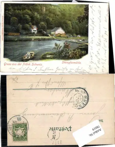 78019,Gruss aus Stempfermühle Pottenstein Gößweinstein