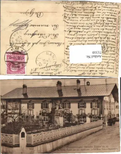 71310,Oberammergau Dr. Lang Haus Malerein