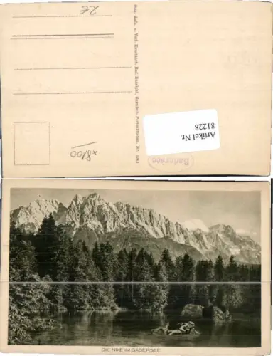 81228,Nixe im Badersee b. Garmisch Partenkirchen