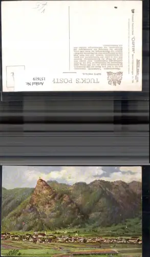 157619,Oberammergau Totale m. Kofel pub R Tuck Oilette 726