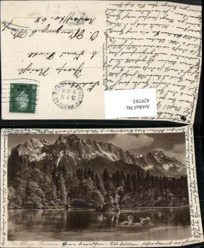 429785,Badersee See b. Grainau Nixe Bergkulisse