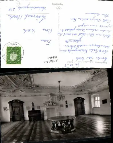 451468,Ichenhausen Saal im Schloss Innenansicht