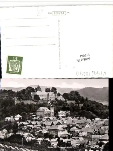 517061,Kronach im Frankenwald Teilansicht