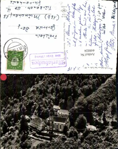 448024,Mariabuchen b. Lohr am Main Kirche Posthilfsstempel