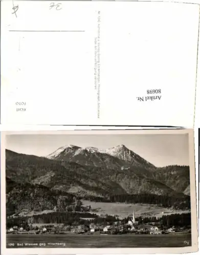 80698,Bad Wiessee g. Hirschberg