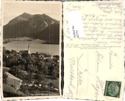 82772,Schliersee g. Brecherspitz
