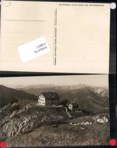 110037,FotoAK Rotwandhaus Bei Bayrischzell