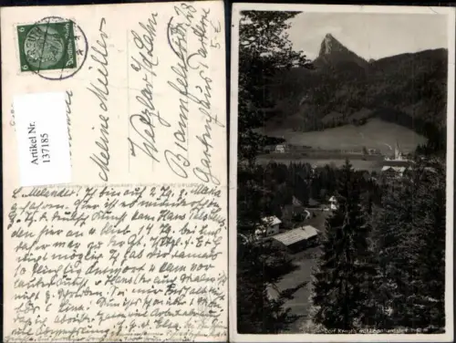 137185,Dorf Kreuth 1938 tegernsee Miesbach