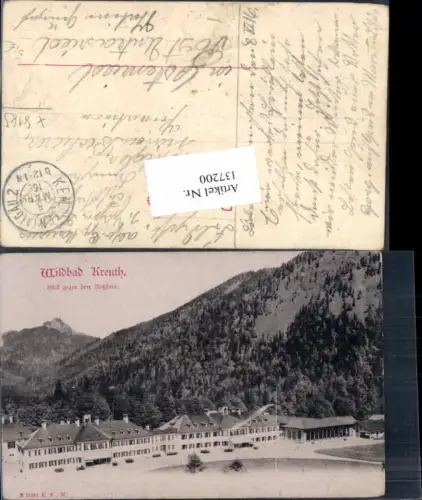 137200,Wildbad Kreuth tegernsee Miesbach 1900