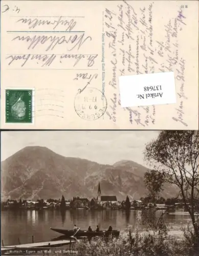 137648,Rottach Egern am Tegernsee Miesbach Boot
