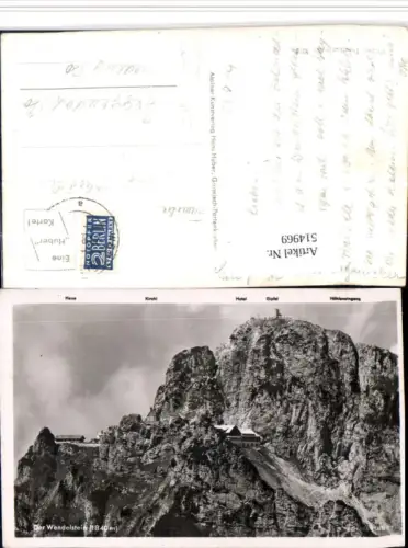 514969,Wendelstein b. Bayrischzell Haus Kirchl Hotel pub H. Huber 3018