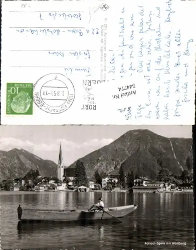 544774,Tegernsee Boot Wallberg Rottach Egern