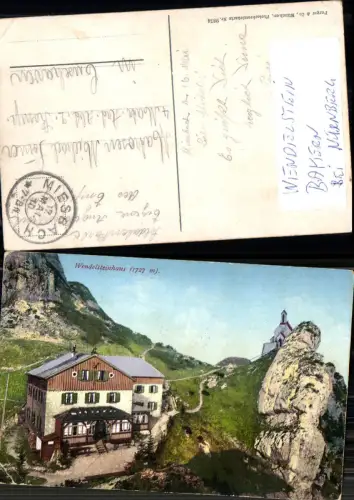702920 Wendelsteinhaus bei Bayrischzell LK Miesbach pub Purger e Co. 9874