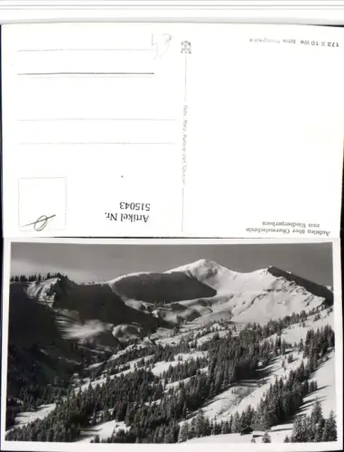 515043,Aufstieg über Obermaiselstein zum Riedbergerhorn Winterbild