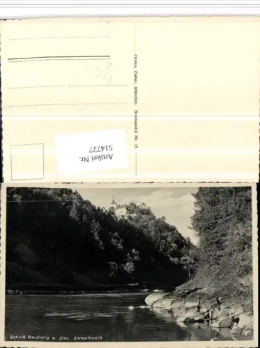 514727,Schloss Neuburg am Inn Innschlucht Fluss pub Ottmar Zieher 15