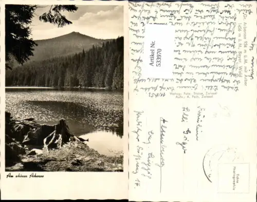 533970,Arbersee bei Bayerisch Eisenstein LK Regen