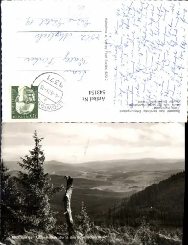 543154.Arber Hochstraße Bayerischer Wald Bodenmais LK Regen