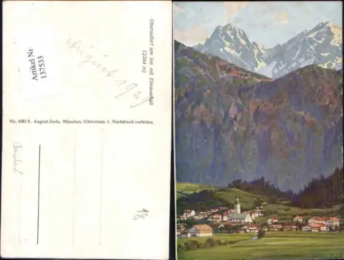 137533,Oberaudorf am Inn sign Bornhard F.