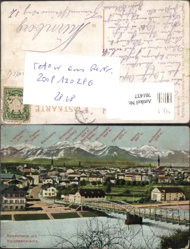 701437 Rosenheim m. Brücke