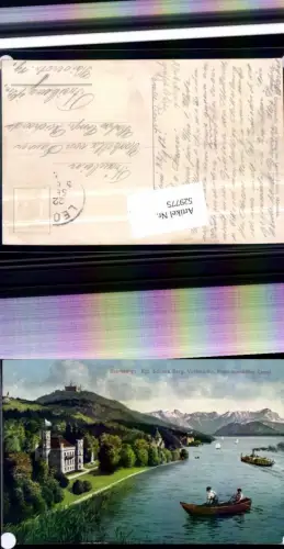 529775,Starnberg Schloss Berg Votivkirche Leoni Rottmannshöhe Boot