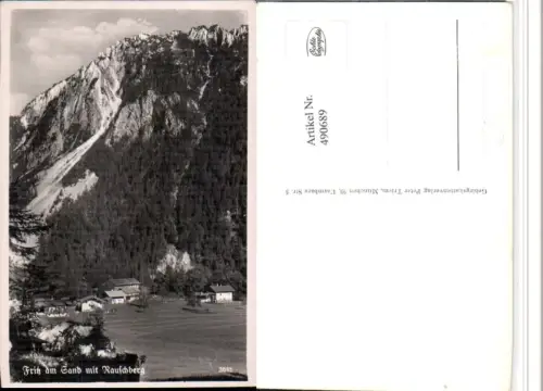 490689,Fritz am Sand b. Ruhpolding m. Rauschberg