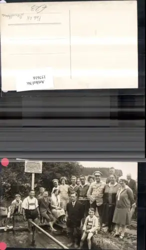 157616,Dorschhausen Seltene Fotoak Personen v. Kalter Quelle Bad Wörishofen