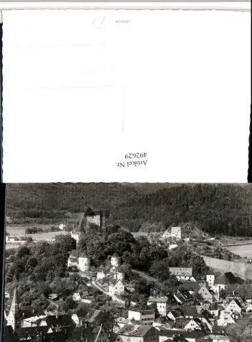 492629,Pappenheim Teilansicht m. Burg Ruine
