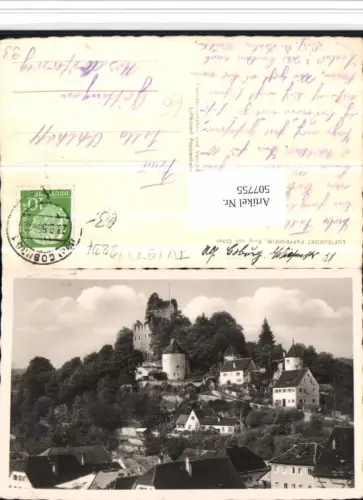 507755,Pappenheim Teilansicht m. Burg