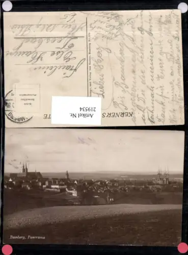 219534,Bamberg Panorama Totale pub Geo Kerner 179
