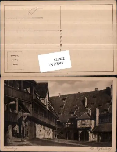 228173,Bamberg Alte Hofhaltung Hof
