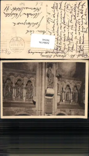 703541 Bamberg Dom Chorschranken pub Dr. Trenkler e Co. Feldpost Minden