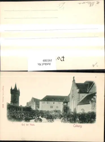 195589,Coburg Hof der Veste Burg pub Stengel e Co 6368