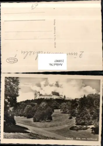 218907,Coburg Blick vom Veilchental