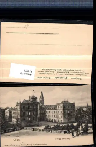 318677,Coburg Schloss Ehrenburg