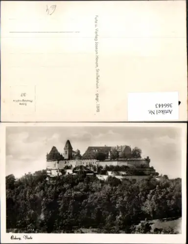 366443,Coburg Veste Festung