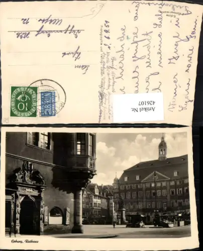 426107,Coburg Rathaus Gebäude Erker