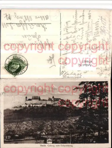 474407,Veste Coburg vom Eckardsberg