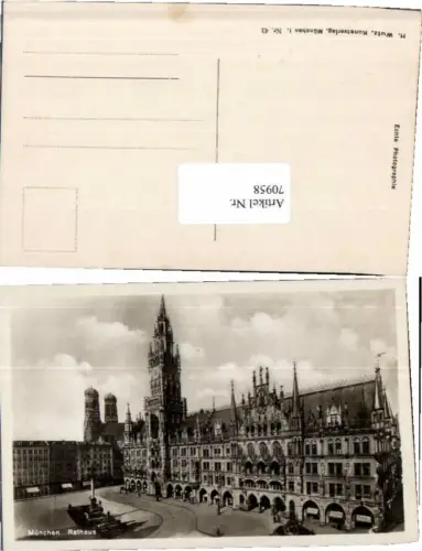 70958,München Rathaus Partie 1930