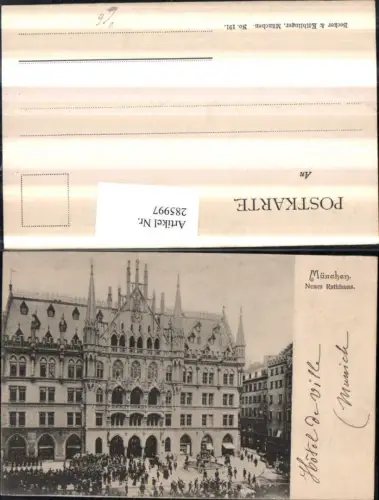 285997,München Rathaus Brunnen pub Becker e Kölblinger 191