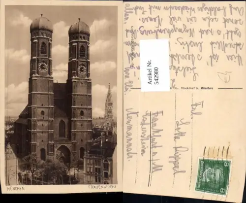 542980,München Frauenkirche Kirche