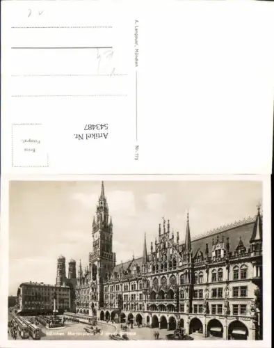 543487,München Marienplaz Rathaus