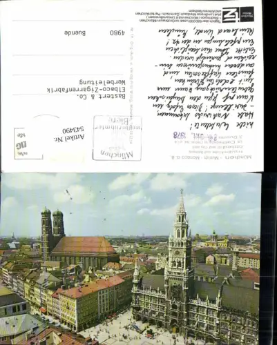 543490,München Marienplatz Rathaus