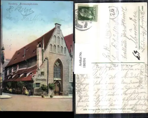 180591,Nürnberg Bratwurstglöcklein Gasthaus