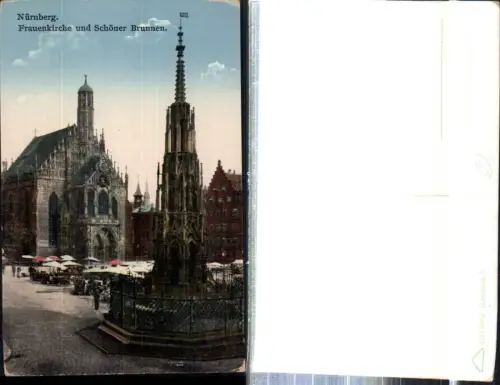 308371,Nürnberg Frauenkirche Kirche u. Schöner Brunnen Markt