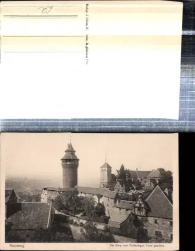 308453,Nürnberg Burg vom Fünfeckigen Turm