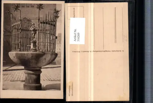 316269,Nürnberg Gänsemännchen Brunnen