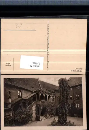 316306,Nürnberg Burghof Motiv