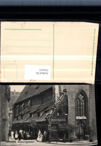 316312,Nürnberg Bratwurstglöcklein Gasthaus